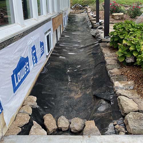 Flexible Channel Drain Liner — Pro Fabric Supply