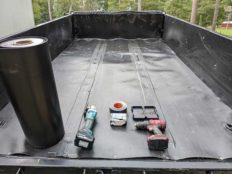 Chain Trailer Liner - HDPE