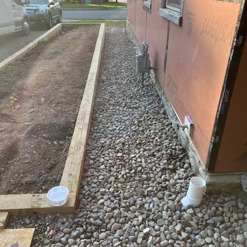 Downspout Drainage Channel Liner