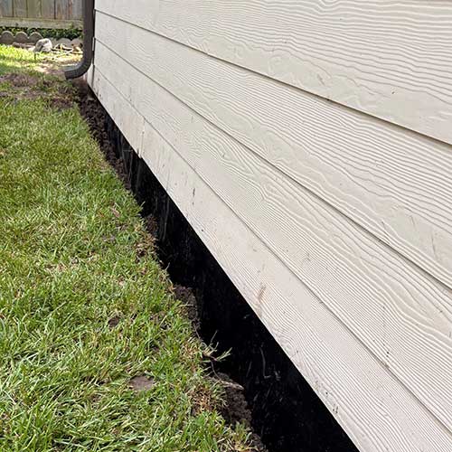 Siding Splash Protector Plastic