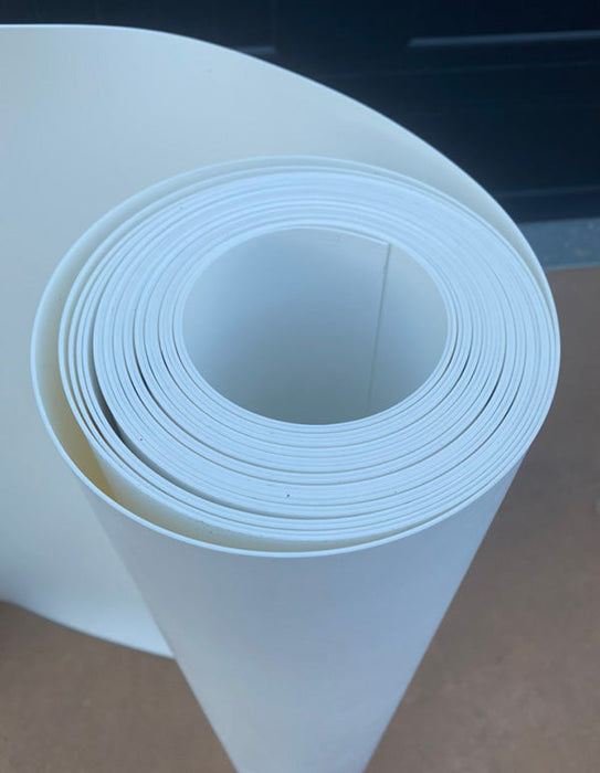 White Plastic Fencing Material